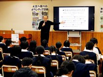 東日本大震災を教訓に命の尊さ考える　小矢部・石動小で「いのちの授業」