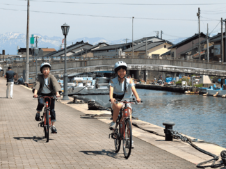☆地図あり☆レンタサイクルで新湊を満喫　