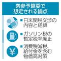 野党、関税交渉と消費減税で攻勢
