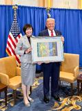 トランプ氏、安倍昭恵さんと面会