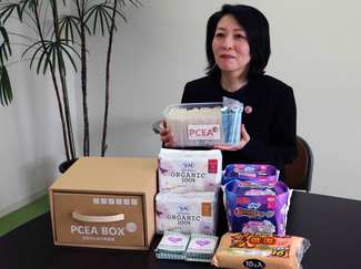 職場に「女性用救急箱」を、急な生理や災害対策に　富山の企業が普及目指す