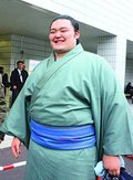 石橋、十両昇進　しこ名は朝乃山