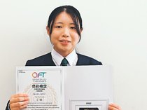 プロレベルの「色彩検定」１級合格　高岡工芸高２年・岩佐さん「作品に生かしたい」