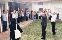 ＜県人入植１００年へ　ブラジル訪問団＞上・富山村<br />絆を次代へどうつなぐ　教員派遣コロナで終了