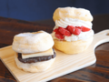 【注目の店】ふんわり軽やか新感覚スイーツ　「パンケーキバーガー シェルンボ」