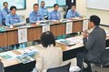 国交相「立山砂防をアピール」　２６年直轄１００周年、舟橋町長と懇談