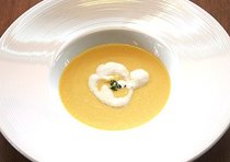 トウモロコシの冷たいスープ