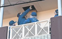 集合住宅に焼けた女性遺体　愛知、絞殺後に放火か