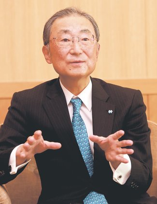 ＜県内トップが語る２０２５年の展望＞１3<br />北陸経済連合会長・金井豊氏／小浜ルートの説明十分に