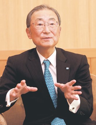＜県内トップが語る２０２５年の展望＞１3<br />北陸経済連合会長・金井豊氏／小浜ルートの説明十分に