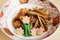 ゴボウと鶏肉のまったり煮