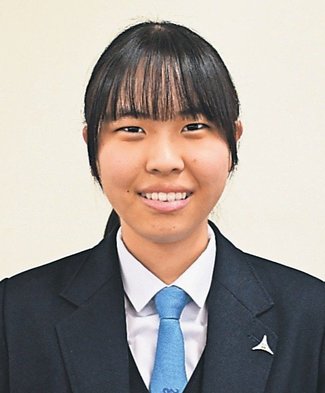 カラフル<br />呉羽高校書道部長・藤木舞さん