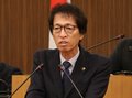 水野氏が再選出馬表明　滑川市長選