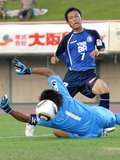 カターレ逆転勝ち　岐阜に３－２