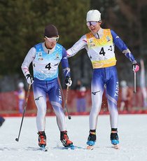 距離少年男子リレー６位、女子７位入賞　スキー国スポ最終日