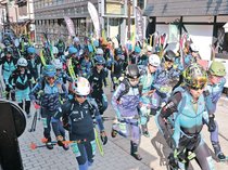 過酷な長距離レースに４０人挑む　ＳＫＩＭＯ日本選手権黒部・宇奈月温泉大会最終日