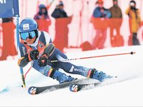 堺（富山第一高３）攻めの滑りで頂点　スキー国スポで県勢入賞ラッシュ