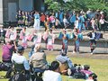 よさこいで復興支援　黒部で１３チームが演舞