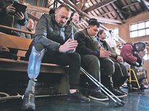 在日ウクライナ人、祖国思い平和願う　侵攻開始３年、日本各地で祈り・黙とう