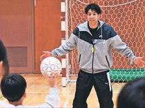 ハンドボールの風、砺波地域へ　今季で引退の庄司選手（富山ドリームス）小中学生チーム４月設立