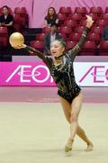 新体操、鈴木菜巴が暫定２位