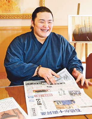 「もっと上目指す」　朝乃山関が古里で決意新た