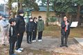 ふるさとの歴史学ぶ　氷見の西の杜学園６年、飛瀧神社や椿地蔵訪問