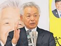 経験と実績、支持集める　上市町長選で中川氏３選