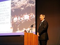 「心からやりたいことを」　梶田教授、富山大で講演