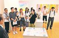 絵画や空間芸術を見て　小矢部のアートハウス１０周年、曽谷朝絵展が開幕