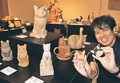 ネコテーマに魅力発信　１４日、南砺で井波彫刻まつり