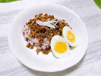 【レシピあり】甘辛い味がクセになる！ひき肉の簡単ルーローハン【成長期の勝てる！体づくり(109)】