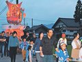 夜高行燈引き回す　南砺 福野西部地区
