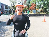 西さんが男子初優勝、女子は棚田さん９連覇　富山マラソン車いすの部