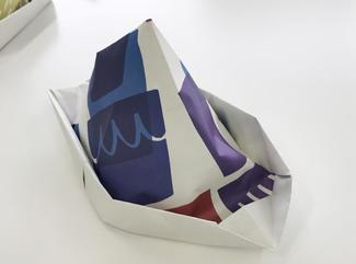 富山もようで帽子作り