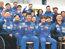 川除（富山出身）「結果で恩返しを」　ミラノ冬季パラ代表会見