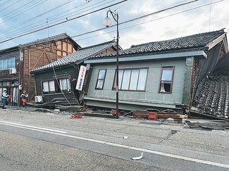 ＜県政回顧２０２４年＞能登半島地震<br />復旧・復興、道半ば　インフラ２６年度完了目標