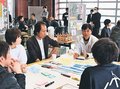地域イベントの未来語り合う　立山舟橋商工会青年部が立山で座談会