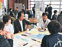 町の新イベント提案　立山舟橋商工会青年部が立山で座談会