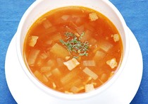 大根のブイヤベーススープ