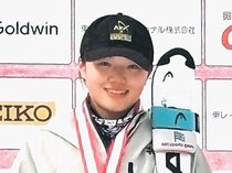 上野（井波中３年）回転で優勝　アルペンスキー・ユースジャパン杯