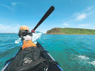 源流居酒屋（３０）ウニが食べたい<br />カヤックで無人島へ