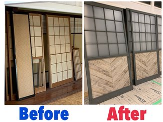 和室を洋風に！障子戸をリメークしてみよう！【子どもと楽しむ　片付け＆DIY術（31）】