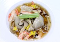 里芋とキノコの　カニあんかけ