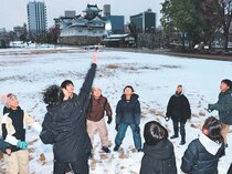 雪うっすら　９日は冬型緩む
