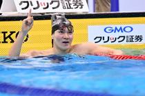 競泳、松下が男子２００個メ制す