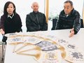 おわらの風情、うちわで感じて　富山・八尾町の風の盆行事運営委、１１町の紋様デザインし限定販売