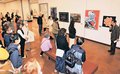 独創性や表現手法解説　越中アートフェスタ、審査員３人が講評会