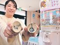内川の魚どれ当たる？カプセル玩具に豆皿１１種　射水・新湊でマルシェ運営の吉田さん考案