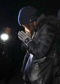 １９４キロ事故遺族が現場に